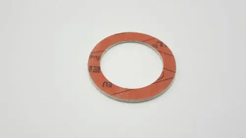 Runder Dichtungsring mit roter Oberfläche, beschriftet, ohne erkennbare Maße, aus dem Sortiment von Remeha, geeignet für verschiedene Anwendungen.